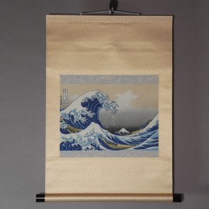 Ukiyo-e Kakejiku Hokusai Katsushika The Great Wave off Kanagawa picture002