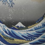 Ukiyo-e Kakejiku Hokusai Katsushika The Great Wave off Kanagawa picture005