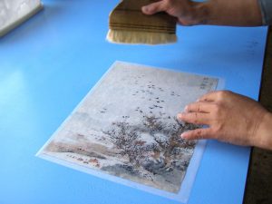 United States America Kakejiku hanging scroll remount