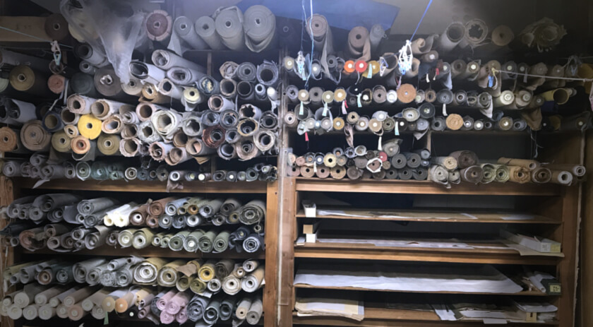 fabric storage