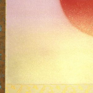 Tatsurou Shima Crane Japanese Painting Nihonga Kakejiku Scroll