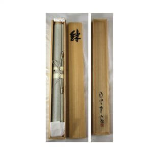 Seihan Mori Calligraphy Kizuna Ties Bonds Kakejiku Scroll Kiyomizu