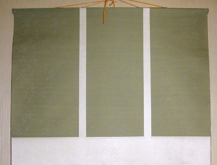 fuutai decorative fabric strip kakejiku hanging scroll