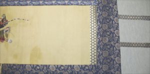 Samurai kakejiku remount scroll