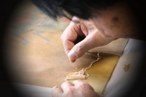 remove old backing papers