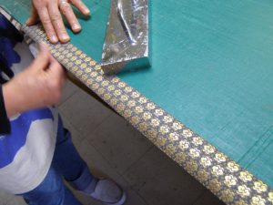 Samurai kakejiku remount scroll