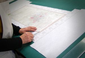 Samurai kakejiku remount scroll