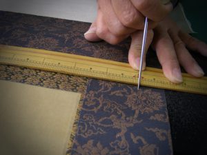 Samurai kakejiku remount scroll