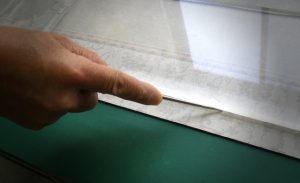 Samurai kakejiku remount scroll