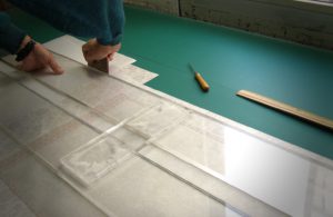 Samurai kakejiku remount scroll