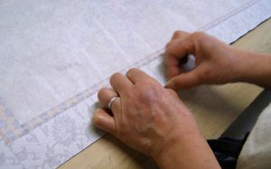 Samurai kakejiku remount scroll