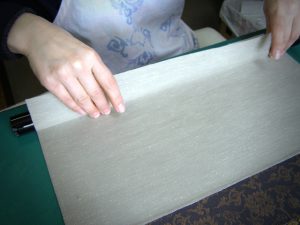 Samurai kakejiku remount scroll