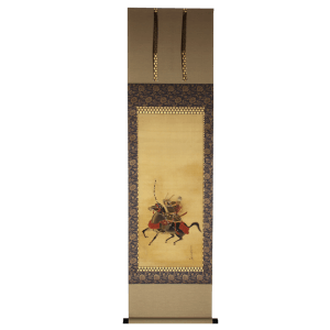 Samurai kakejiku remount scroll