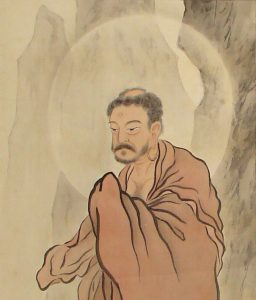 restoration antique kakejiku Japanese hanging scroll