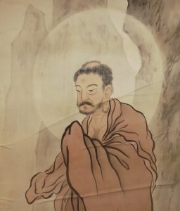 restoration antique kakejiku Japanese hanging scroll
