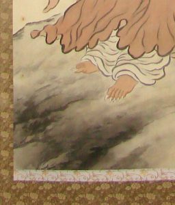 restoration antique kakejiku Japanese hanging scroll