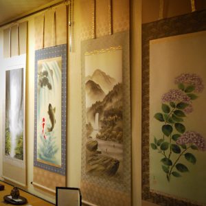 kakejiku Japanese travel trip art hanging scroll gallery