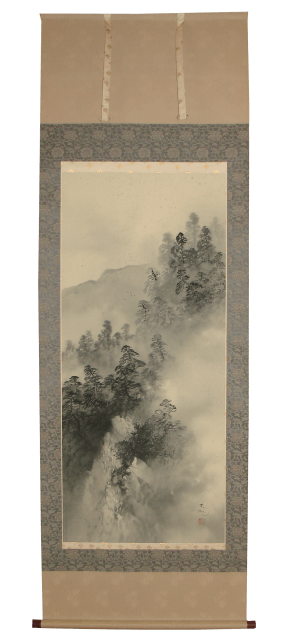 Removal Stain remove restoration restore kakejiku Japanese antique hanging scroll kakejiku