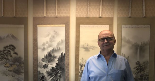 russian hanging scroll kakejiku japan