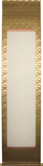 Blank Kakejiku Japanese Hanging Scroll