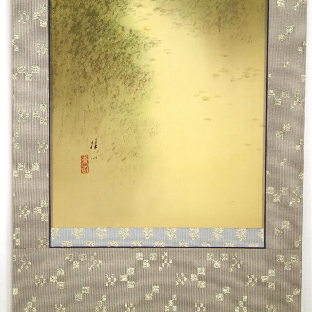 Baisen Hirai Landscape Painting Hanging Scroll