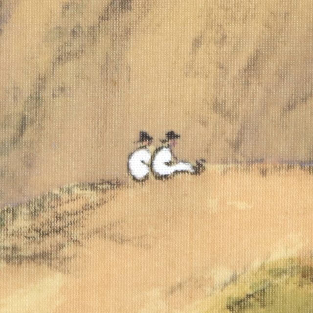 Baisen Hirai 平井楳仙 Landscape Kakejiku Scroll