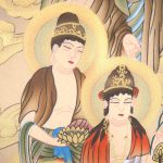 13 Buddhas / Yumeji Kinoshita - Jūsan-butsu Kakejiku Hanging Scroll