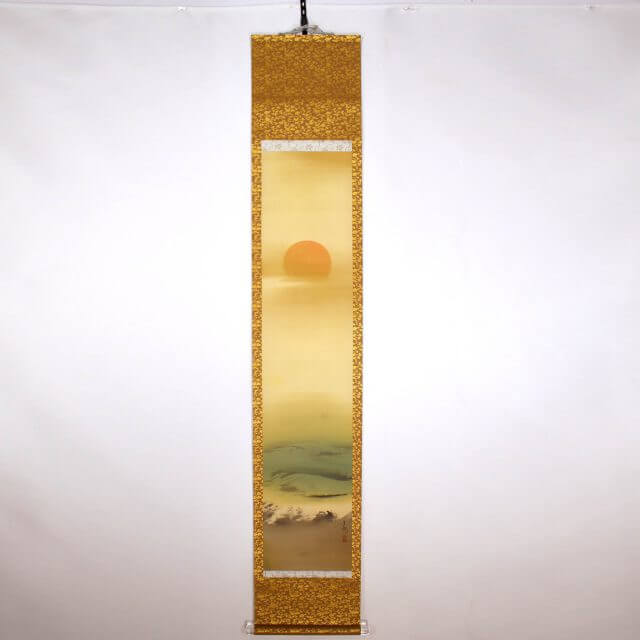 Keinen Imao 今尾景年 Shijo painter painting hanging scroll kakejiku