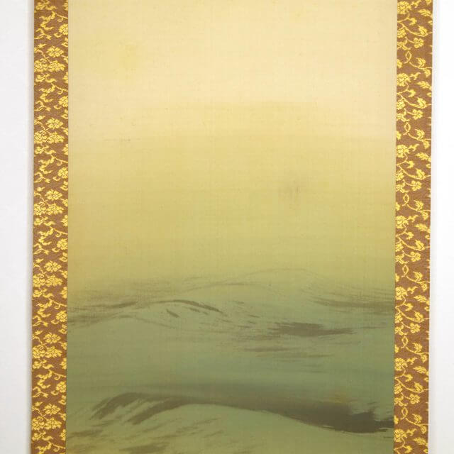 Keinen Imao 今尾景年 Shijo painter painting hanging scroll kakejiku