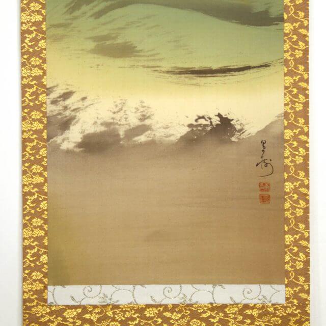 Keinen Imao 今尾景年 Shijo painter painting hanging scroll kakejiku