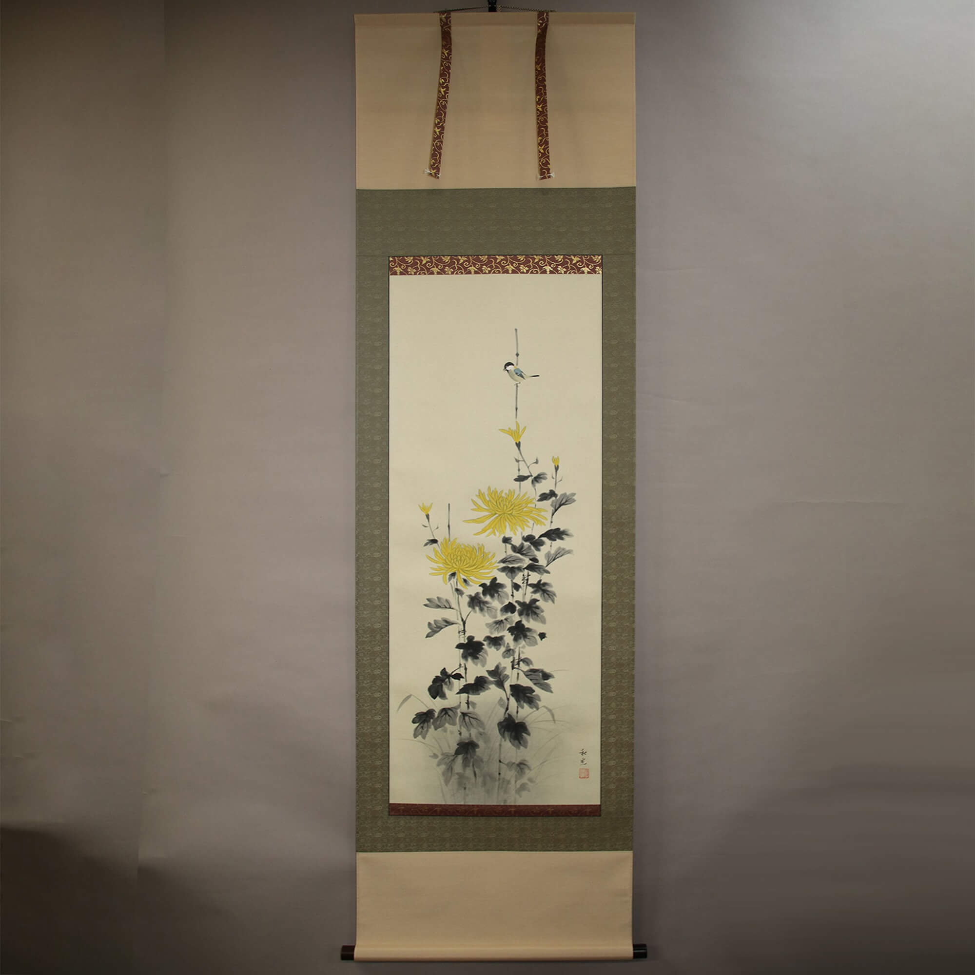 Yellow Chrysanthemum / Miyake Wakō