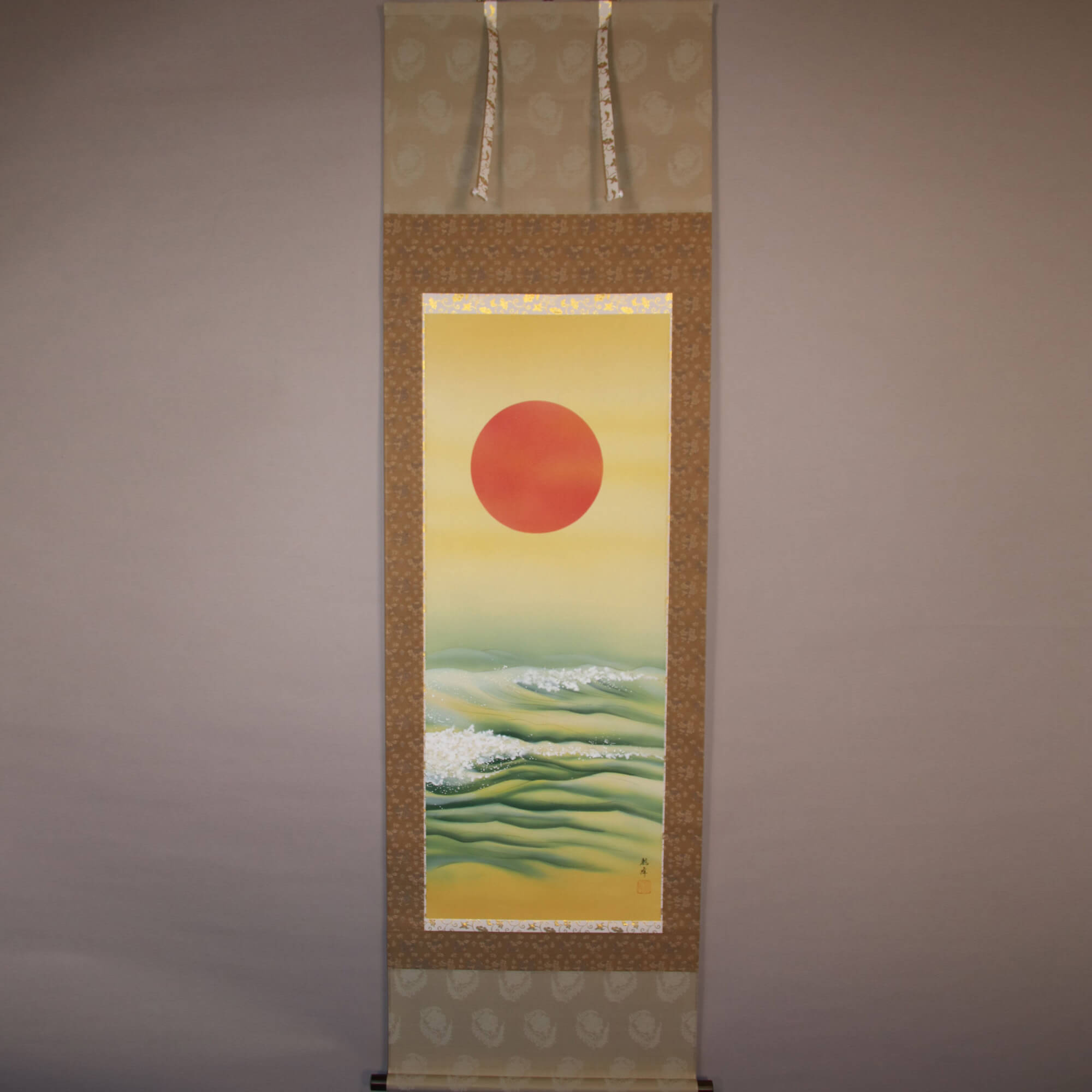 Rising Sun and Calm Sea / Kawamura Kanpō