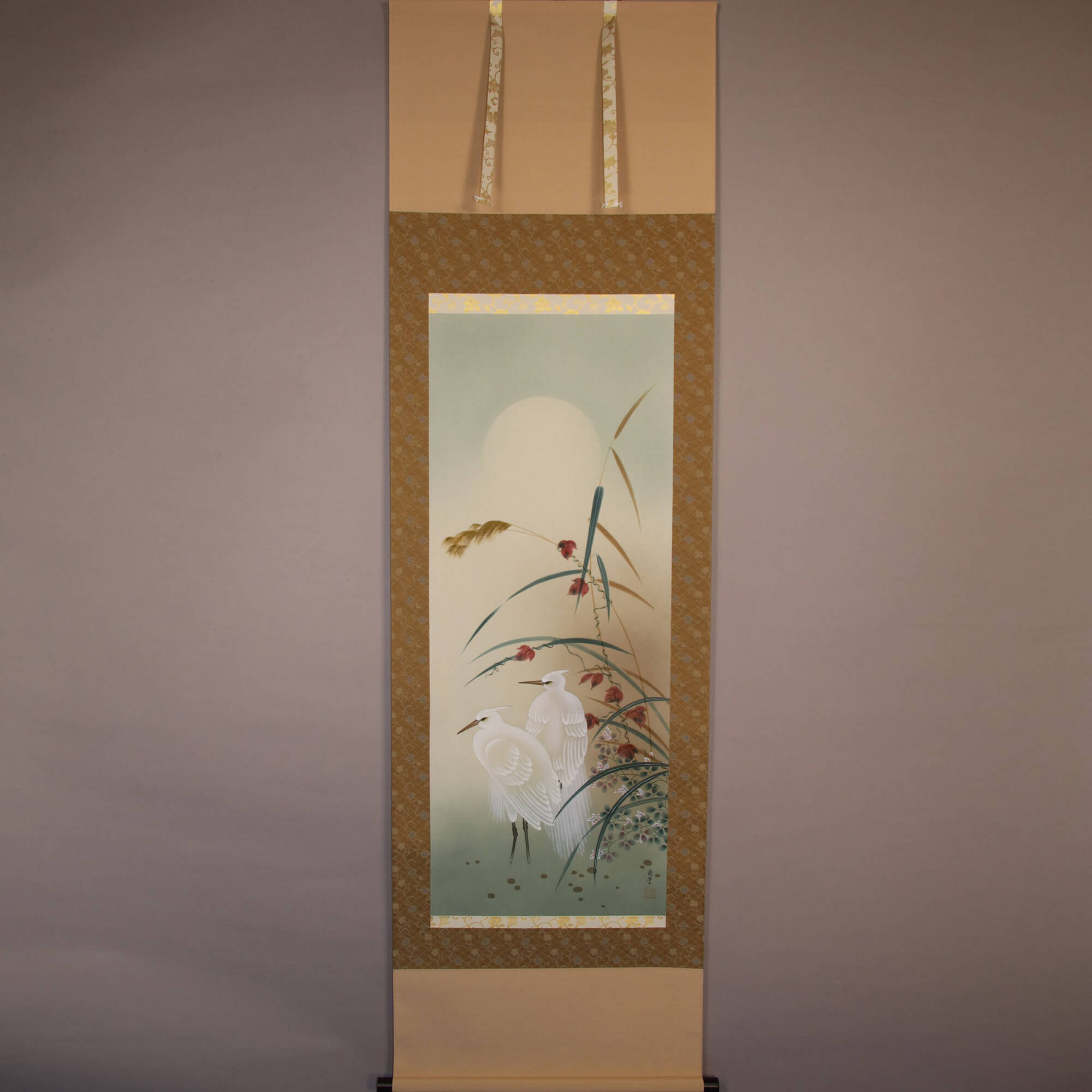 Egrets under Moonlight / Sakurai Kōdō
